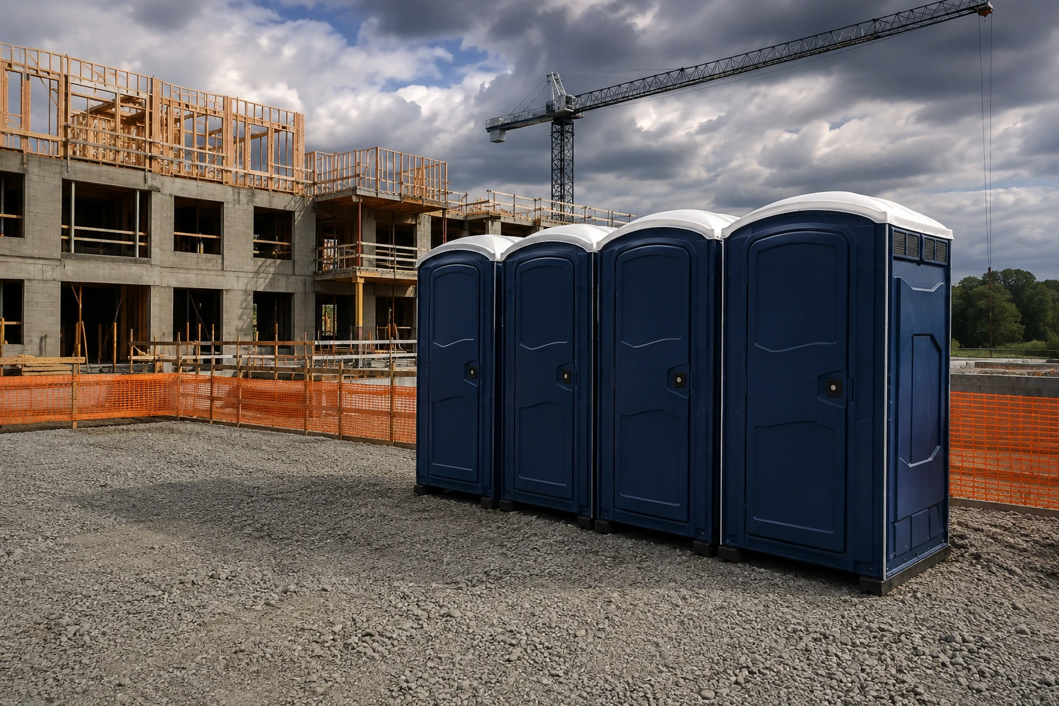 Portable restroom rental planning for Blue Hill, ME